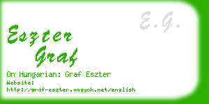 eszter graf business card